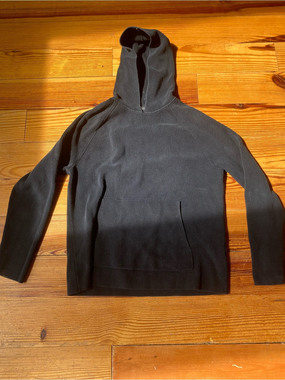 Banana Republic Black Ribbed Turtleneck Sweater